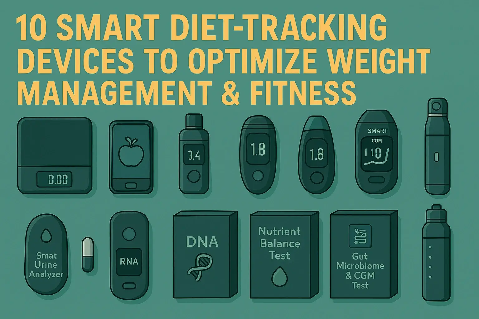 10 Smart Diet-Tracking Devices to Optimize Weight Management & Fitness